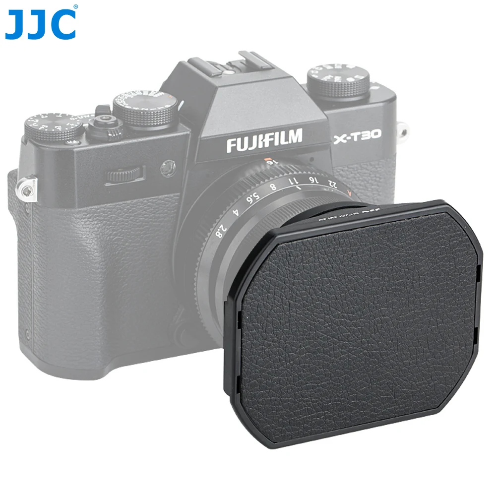 JJC LH-JXF16F28 черная байонетная бленда объектива с крышкой капота для FUJIFILM XF 16 мм f/2,8 R WR объектив протектор может поставить на ф49мм фильтр