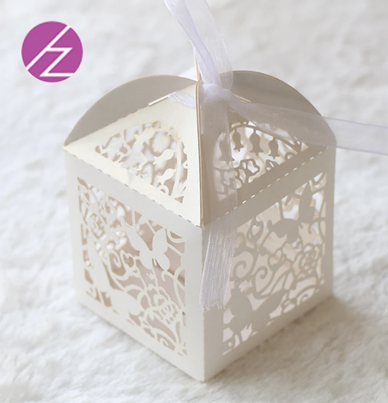 50 шт. винтажные изысканные коробки для конфет с бабочками Бесплатная Доставка