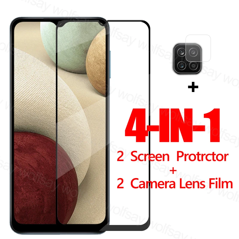 full glue glass for samsung galaxy a12 screen protector for samsung a12 a02s a42 s20 fe s21 plus tempered glass for samsung a12 free global shipping