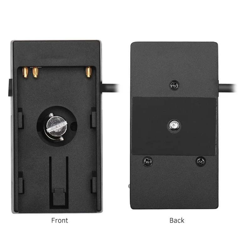 

Camera DV Battery Power Supply Mount Plate Adapter with 1/4 Inch Screw For Sony BP-U30 U60 U90 BP-U Battery