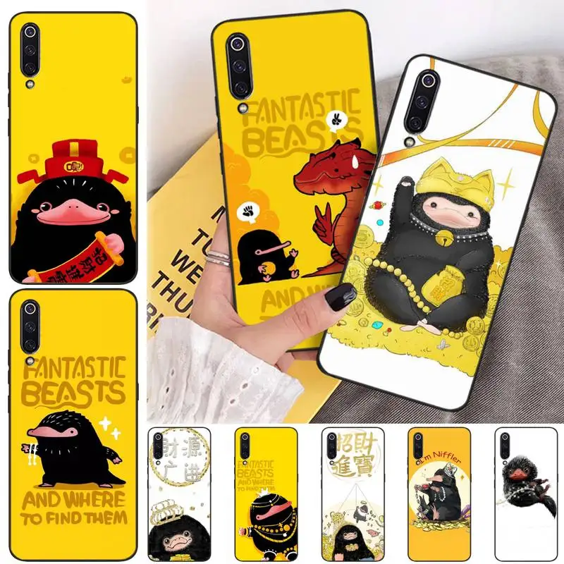 

Magic Animal Cute Niffler Phone Case Funda For Xiaomi Mi Cc Note 7 8 8t 8es 9 9se 9a 10 10t 11 F1 MAX 2 3 Pro Lite Ultra