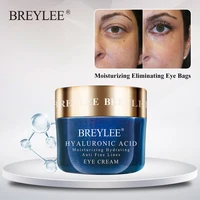 breylee hyaluronic acid eye cream moisturizing improve dryness eyes serum skin care eye bag ageless anti fine lines wrinkles 20g