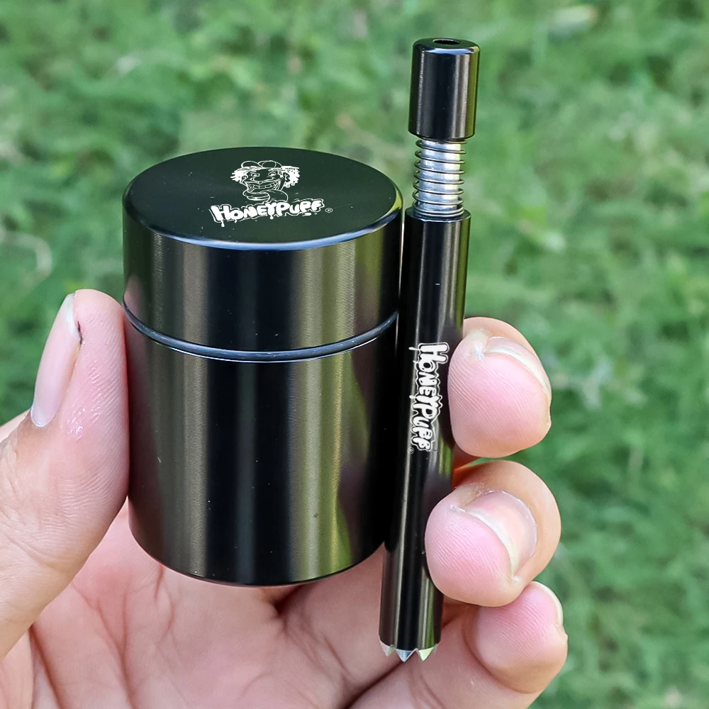 

HONEYPUFF 82mm1.3 inch Aircraft Aluminum airtight storage tank