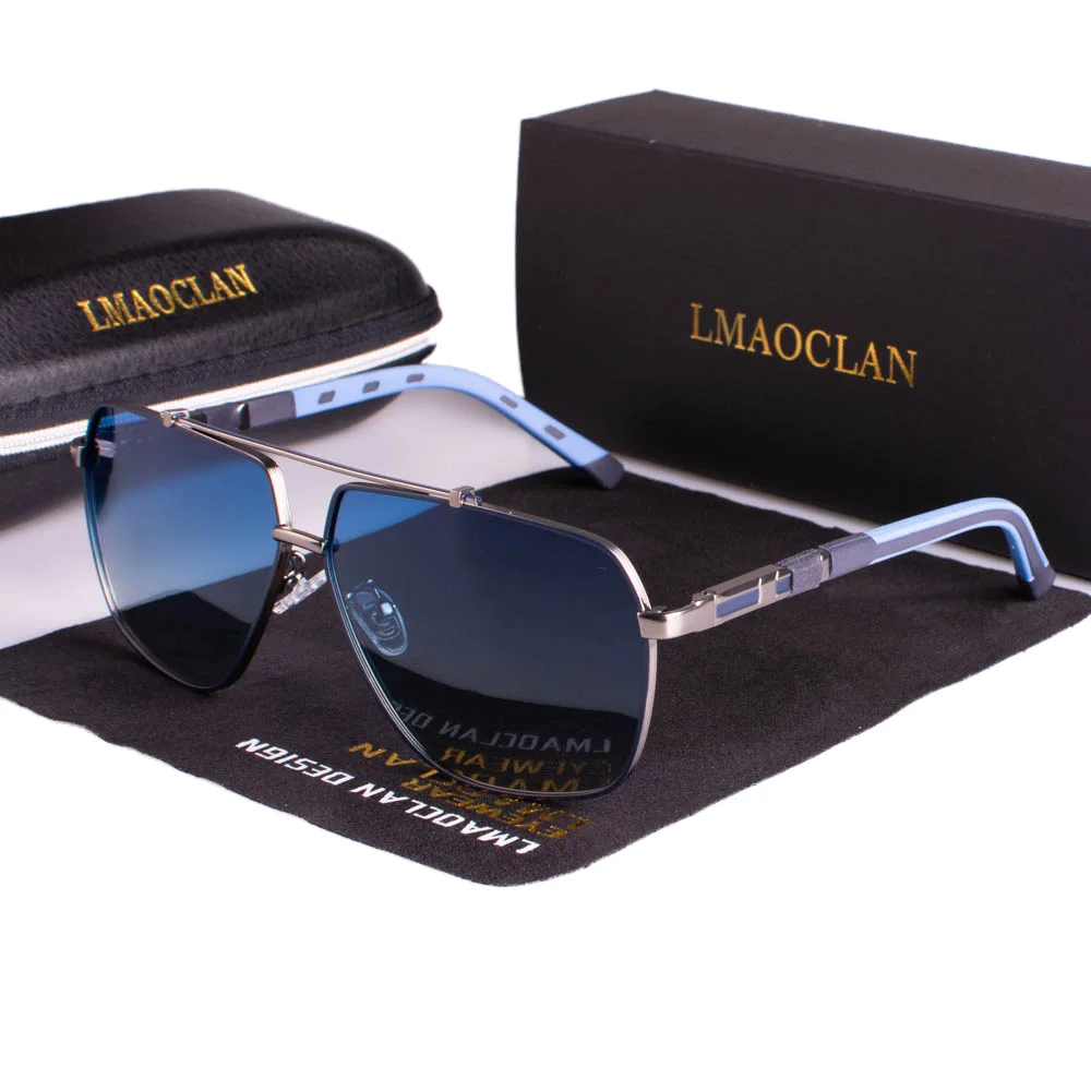 Солнцезащитные очки с квадратными поляризационными стеклами UV400 |