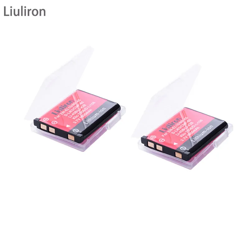 5x Li 40B LI 42B ion аккумулятор LI40B Батарейки + ЖК дисплей USB Зарядное устройство для