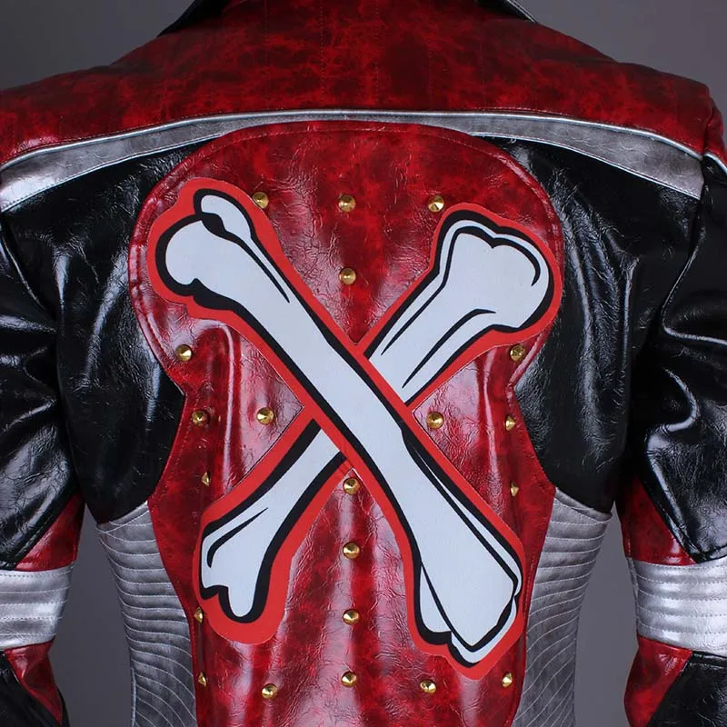 Изображением героев фильма наследники 2 Косплей Carlos косплей костюм кожаная