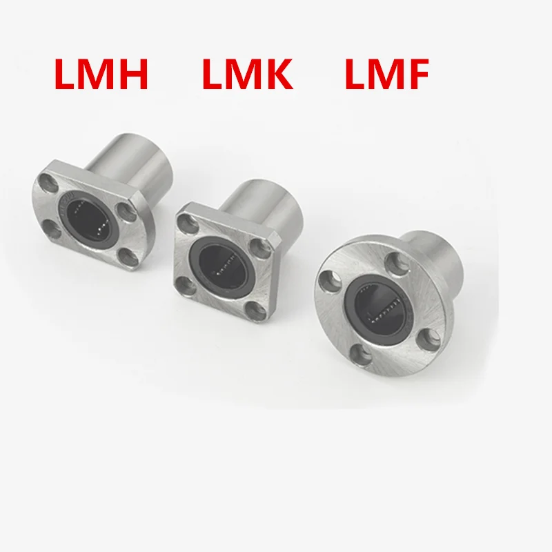 12 мм вал LMF12UU LMK12UU LMH12UU фланцевый подшипник с резиновыми уплотнениями 12x21x30 CNC 3D