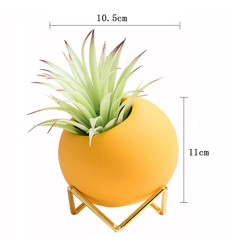 Креативная керамическая ваза для сада современный минималистичный цветочный