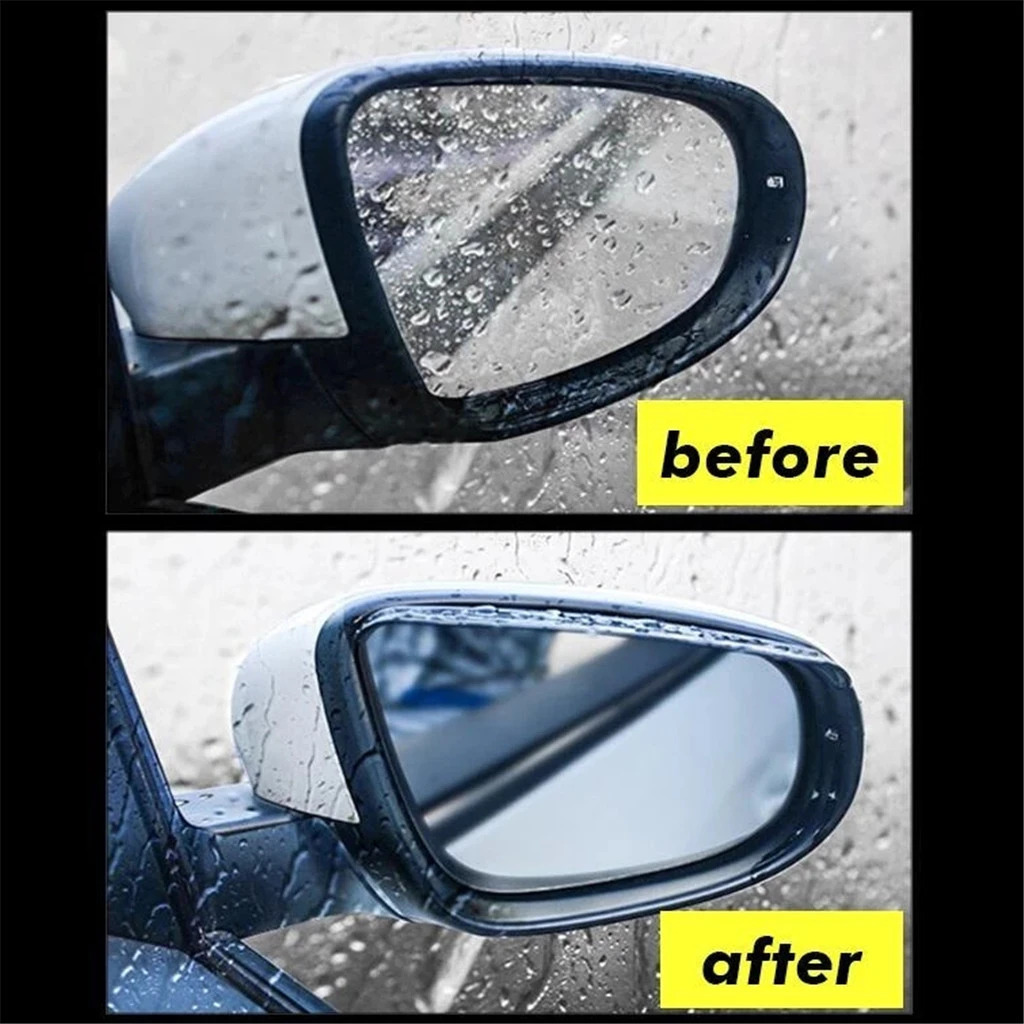 car rearview mirror rain snow eyebrows Side Rear Mirror Visor Rain Snow Guard Eyebrow Protector protective case | Автомобили и