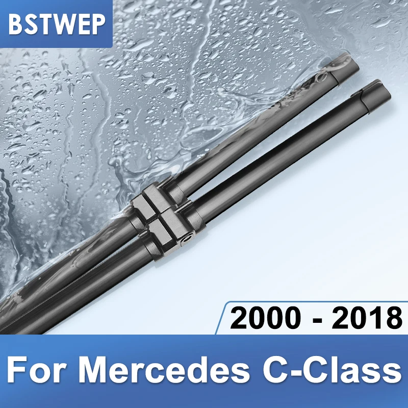 BSTWEP Wiper Blades for Mercedes Benz C Class W203 W204 W205 C160 C180 C200 C230 C240 C250 C270 C280 C320 C350 C400 C450 AMG