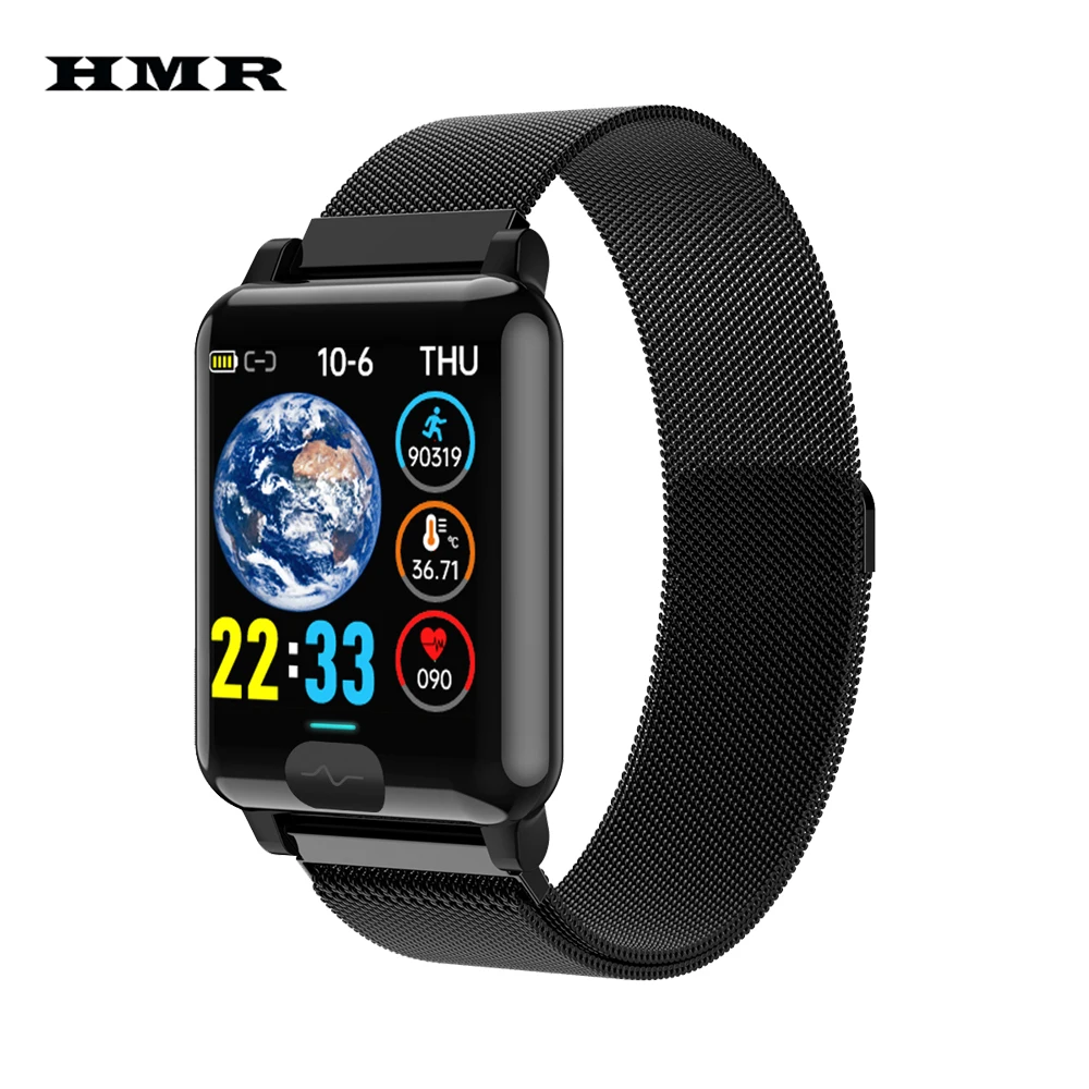 

IP68 Waterproof ECG+PPG Smart Watch Sports Tracker Bracelet Heart Rate Sleep Monitoring Blood Pressure Temperature Smartwatch