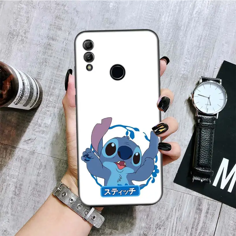 Disneys лучшие продавая Милая Черная крышка чехол для телефона для huawei Y9 Y5 Y6 Y7 Honor 10 9 Lite 9X8X8 S 8A фотоаппаратов моментальной печати 7S 7A 10i 20i V20 Coque Капа
