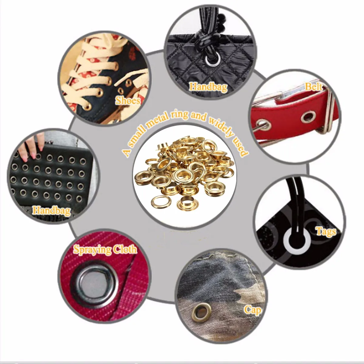 63 шт. 12 мм комплект крупных люверсов для тента из тарпаулина с отверстиями, набор для ремонта одежды и инструменты типа клещи.