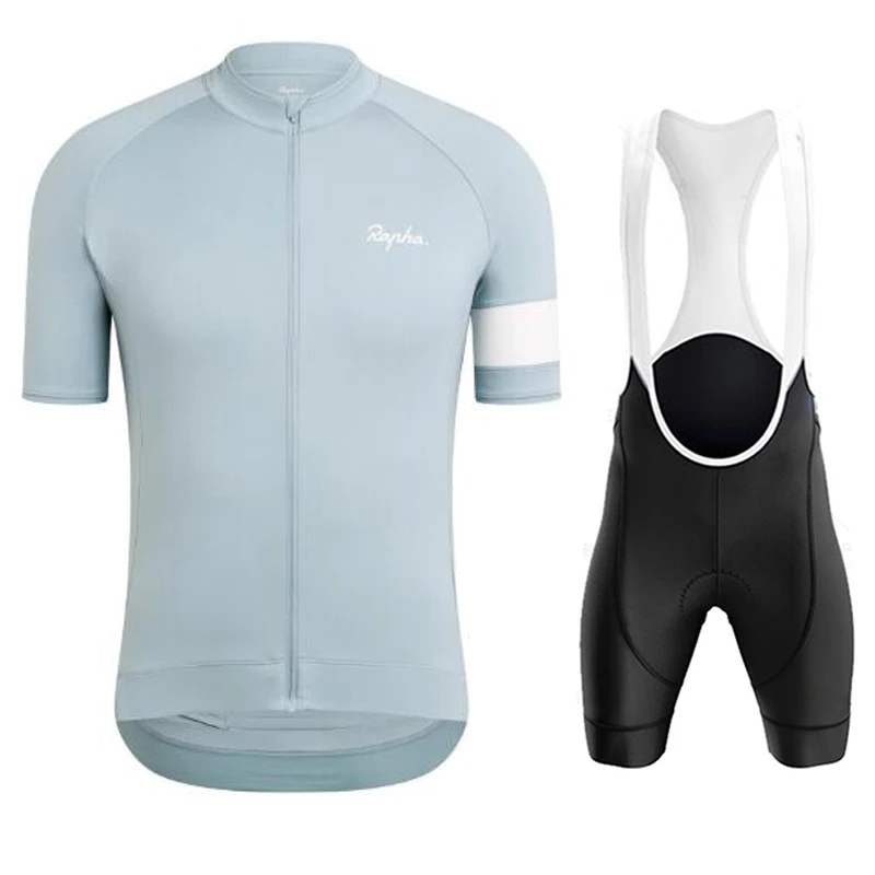 

2020 Rapha Team Cycling Jersey Summer Set Men Cycling Clothing Bike Suit Bicycle Bib Shorts MTB Maillot Ropa Ciclismo