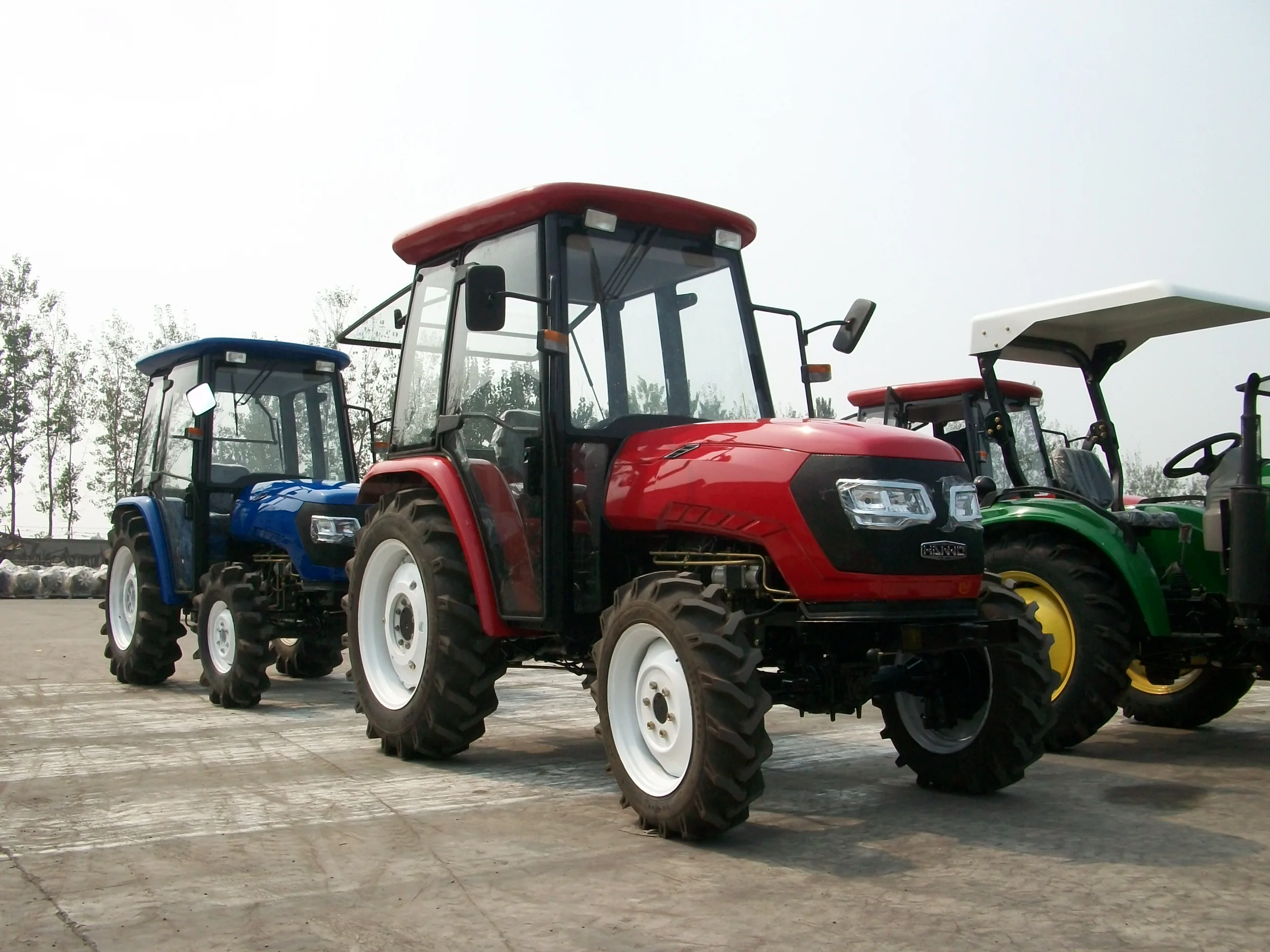 SYNBON Новый 55HP 4*4 колесный трактор сельскохозяйственный гидравлический мини