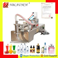 1000ml model pneumatic piston liquid filler filling machine water vinegar soy sauce wine liquor alcohol drinking free shipping