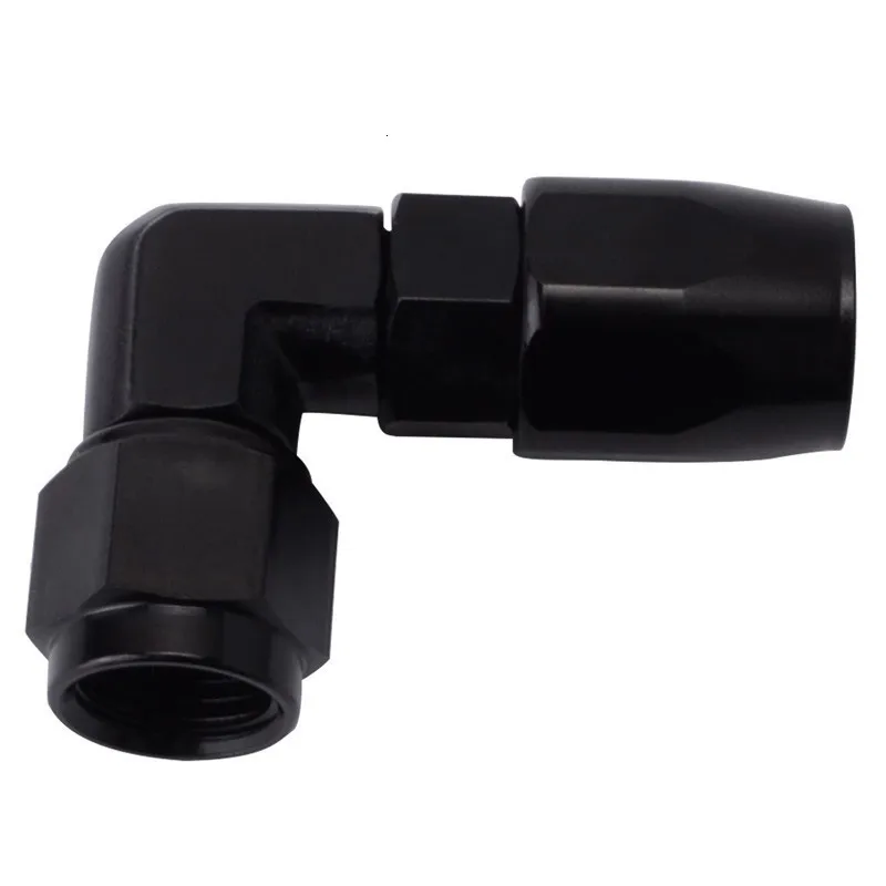 Угловой алюминиевый фитинг AN6 с углом 90 градусов для шланга переходник масла