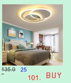 Chandelierrec Moden светодиодный потолочный светильник Домашнее освещение светильники Алюминиевый AC85-265V потолочный светильник для гостиной спальни низкие потолки
