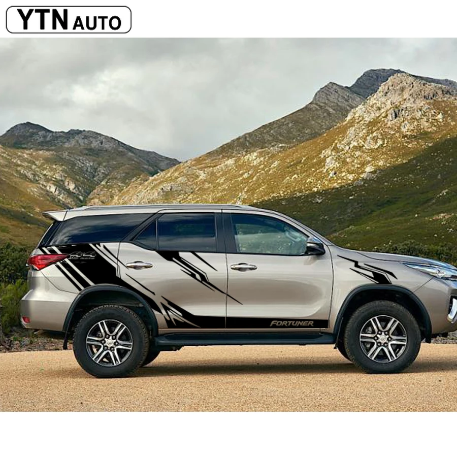 Автомобильные наклейки 4X4 для кузова внедорожника боковые двери графические