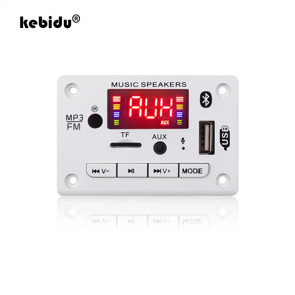 Mp3 плеер kebidu Bluetooth V5.0 MP3 декодирующая плата модуль беспроводной разъем для USB TF