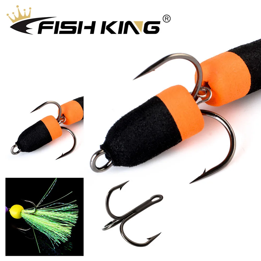 FISH KING Mandula Hot Sale Fishing Lure Soft Lures Foam Bait Swimbait Wobbler Bass Pike Insect Artificial Baits Pesca | Спорт и