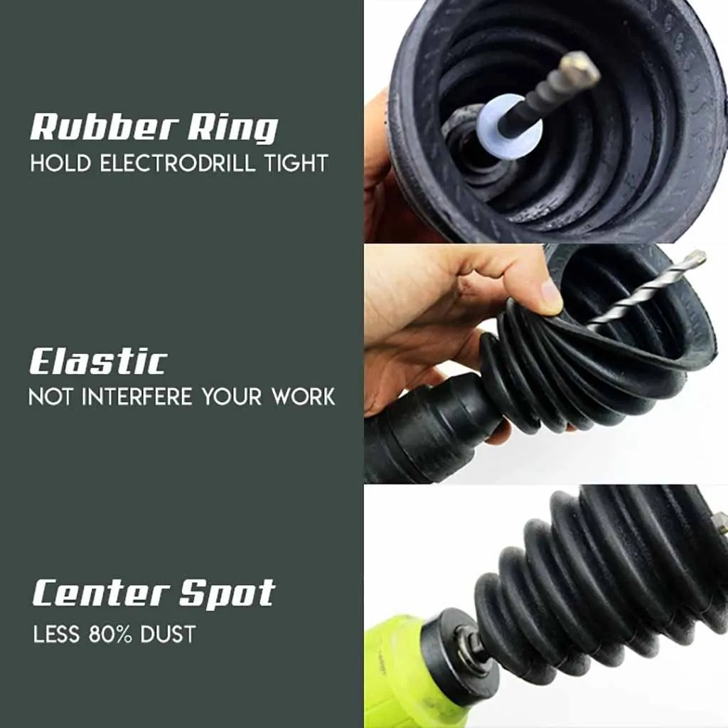 2PC rubber Electric Hammer Dust Cover Impact Drill Ash Bowl Collector Environmental protection concept supplies | Дом и сад