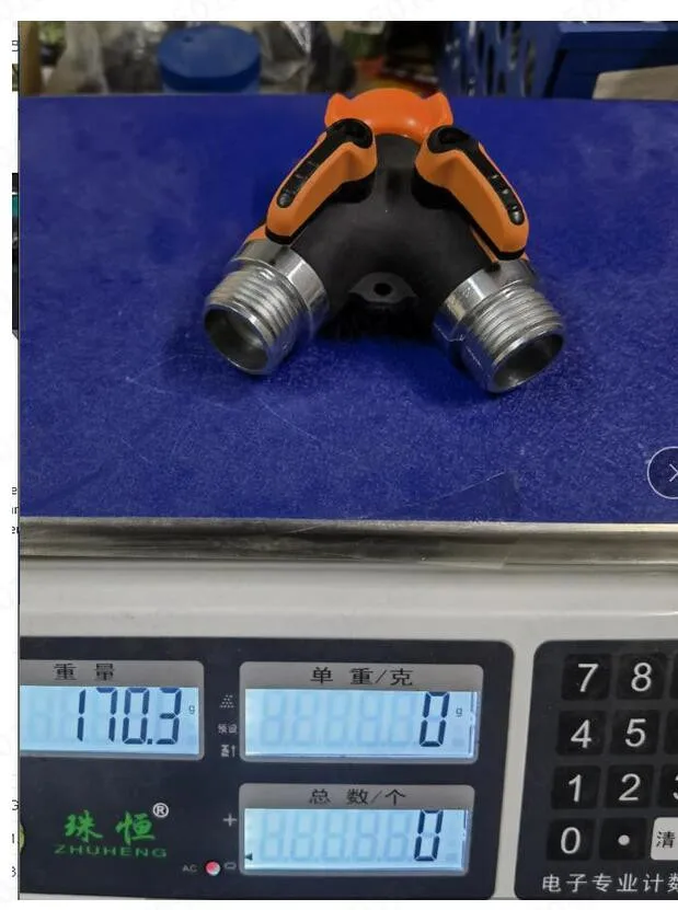 Водяные клапаны из цинкового сплава соединительный прямой шланг сплиттер с