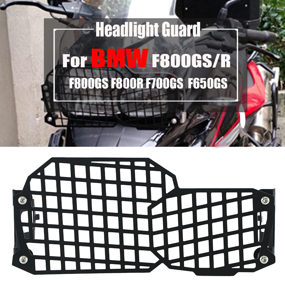 

For BMW F650GS F700GS F800GS F650 F700 F800 GS ADV Adventure Motorcycle Headlight Grille Cover Guard Protector 2008-2016 2017