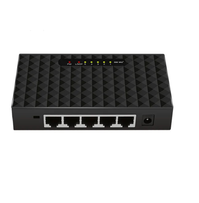 Cheap Gigabit 5 Port Network Switch 10/100/1000M Soho with MTK7530 | Switches