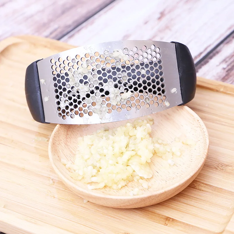 

Kitchen Gadgets 304 Garlic Press Manual Garlic Press Device Press Squeezer Handheld Ginger Garlic Tools Kitchen Accessories