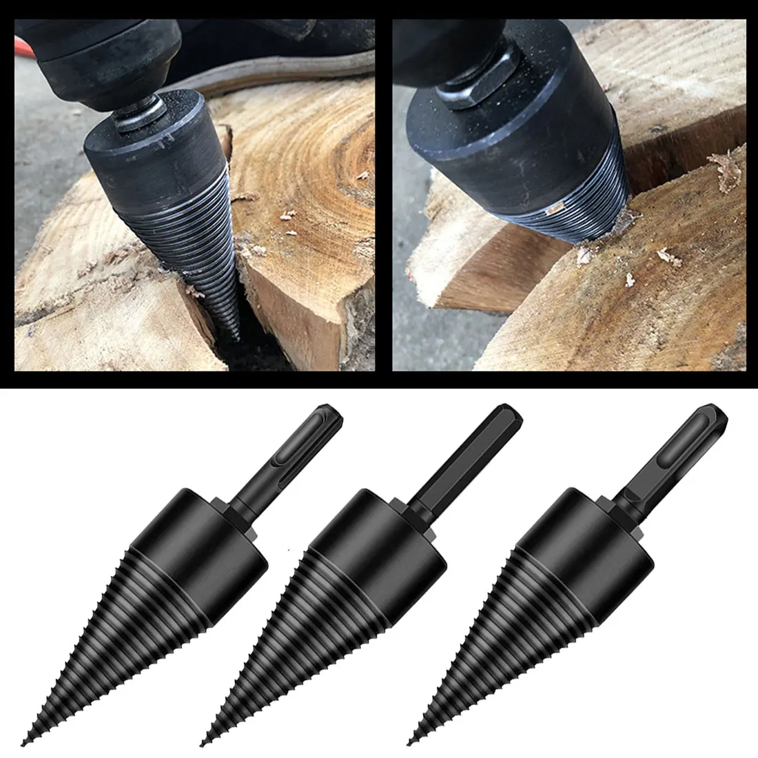 

Разветвитель древесины, 4 шт., 42 мм, Круглый/шестигранный/треугольный