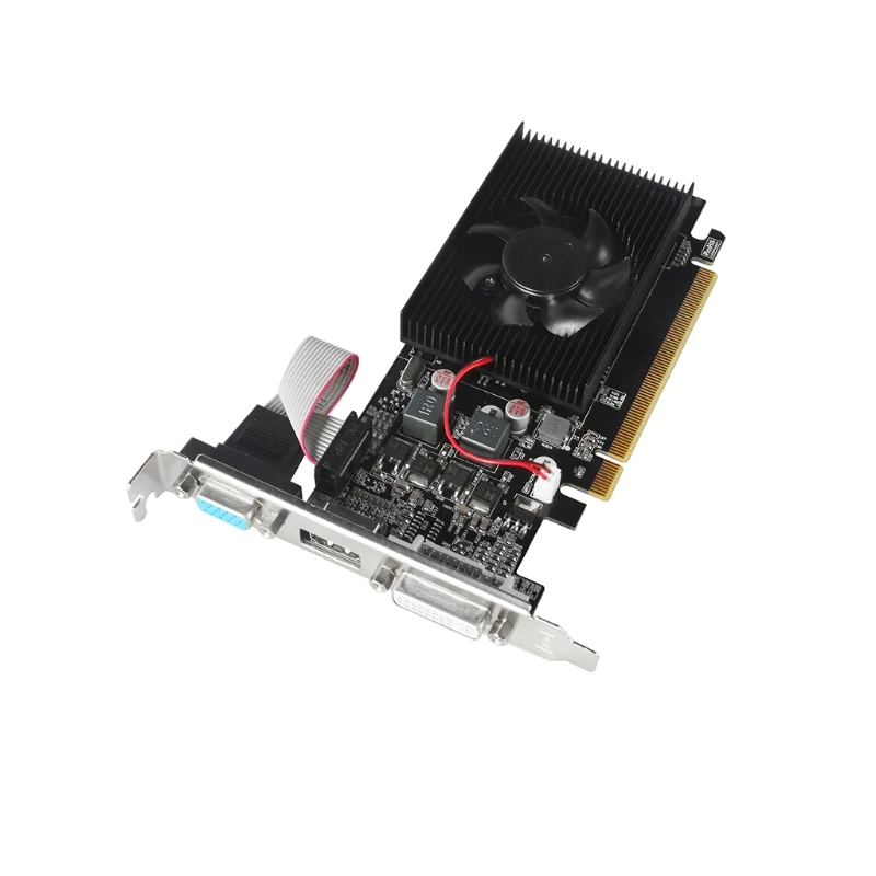 

Low Profile GT 740 Image Card PCI-E 2.0 X16 Graphics Card 2GB 128bit DDR5 Game Video Card for PC Desktop Computer