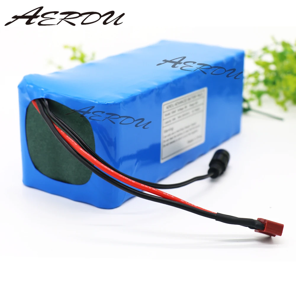 Aerdu е-байка 36В 10S4P 10Ah 600W высокая мощность и емкость 42V18650 ионно-литиевая аккумуляторная батарея, фара для электровелосипеда в электрический автомобиль мотор велосипеда скутер 20A BMS
