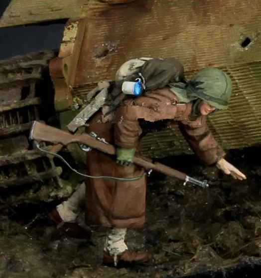 1/35 каучуковая фигурка модель комплект Unassambled Неокрашенная/959|Наборы для сборки