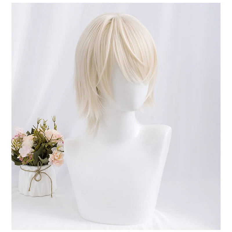 Бледно-блондинка Harajuku султанки парик принца в стиле &quotЛолита&quot нейтральный Пол
