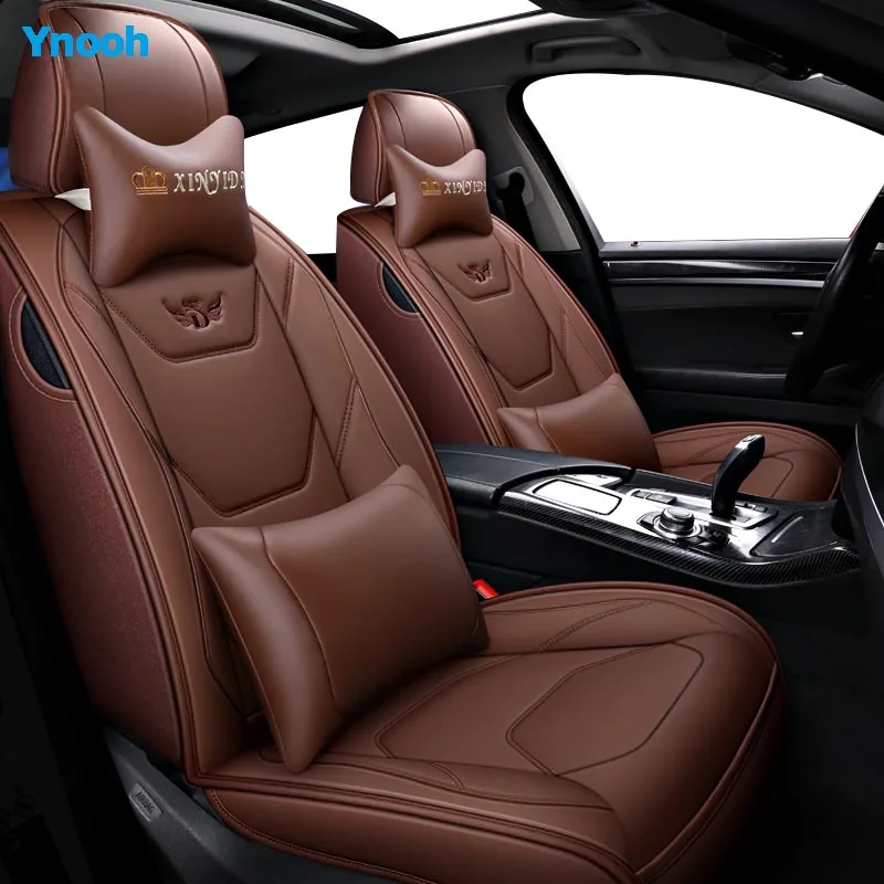 Розовый Ynooh автомобильные чехлы для сидений hyundai getz accent 2008 santa fe tucson elantra creta veloster grand i10 ioniq i10 автомобильный протектор - Название цвета: Розовый