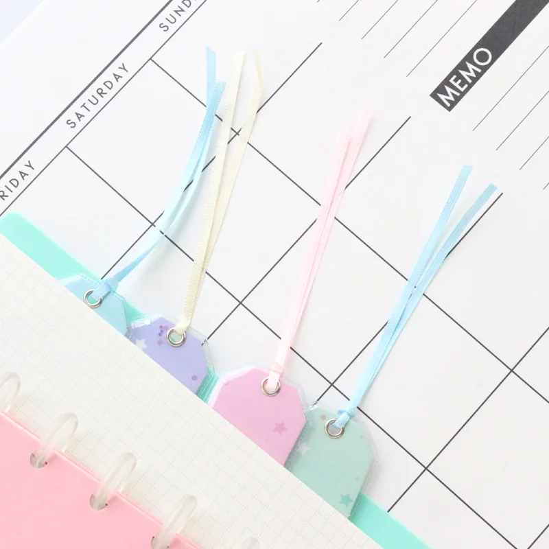 Domikee кавайные Конфеты Симпатичные офисные школьные блестки бумажные закладки