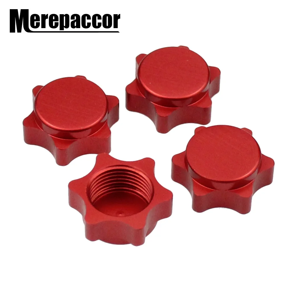 Алюминиевые пыленепроницаемые гайки для обода колеса 17 мм 4 шт. обновленная часть