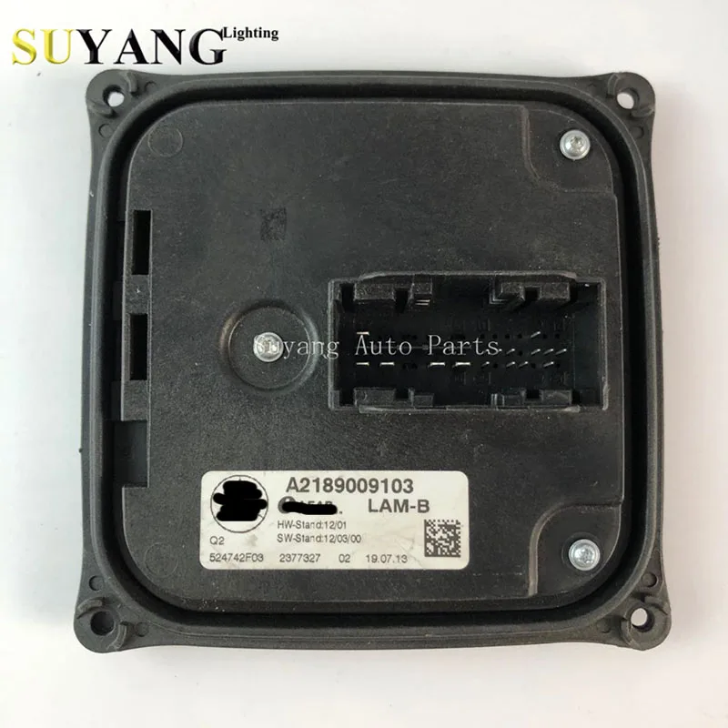 Оригинальный модуль управления светодиодным поворотным фонарем DRL A2189009103 524742F03