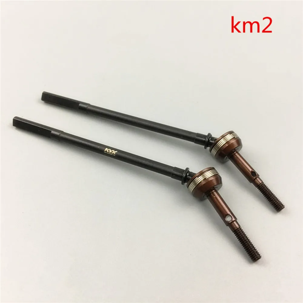 

1 pair Steel CVD Drive Shaft Coupling for 1/8 TRACTION KM2 RC Car Parts Accessories