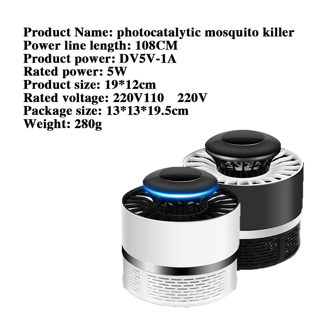 

Fashion Electric Mosquito Killer Lamp LED Anti Mosquito Killer Lamp Insect Trap Lamp Killer Repellent Bug Home Pest Control