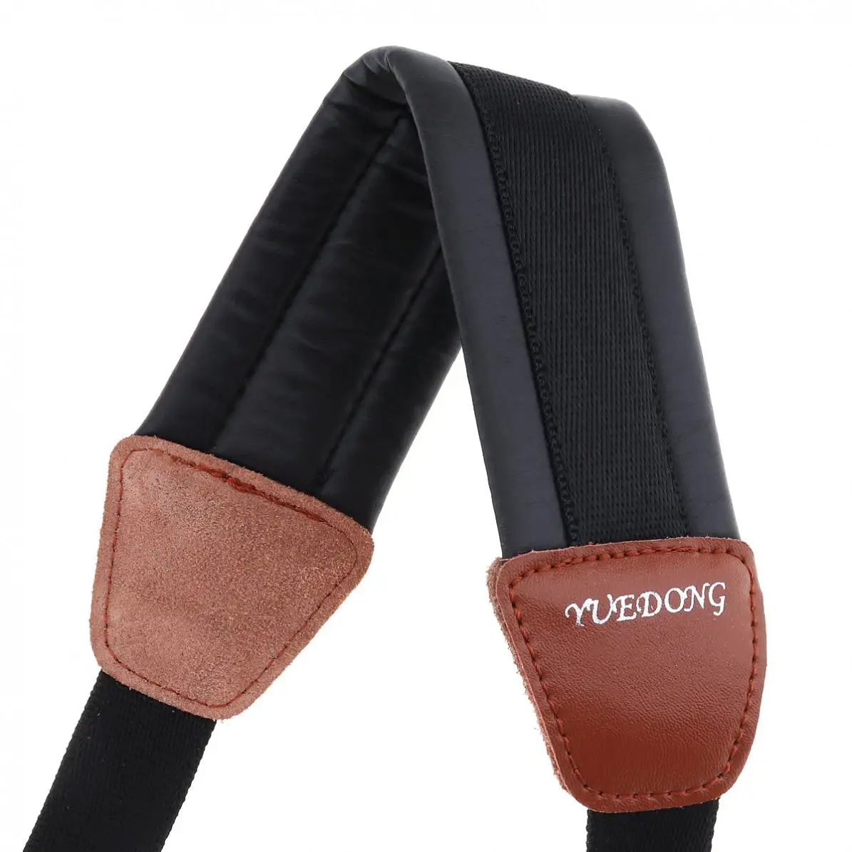 Double Shoulder Saxophone Strap 4.8CM Width Genuine Leather Sax dual straps for Alto Tenor Soprano Sax Wind Instrument Parts
