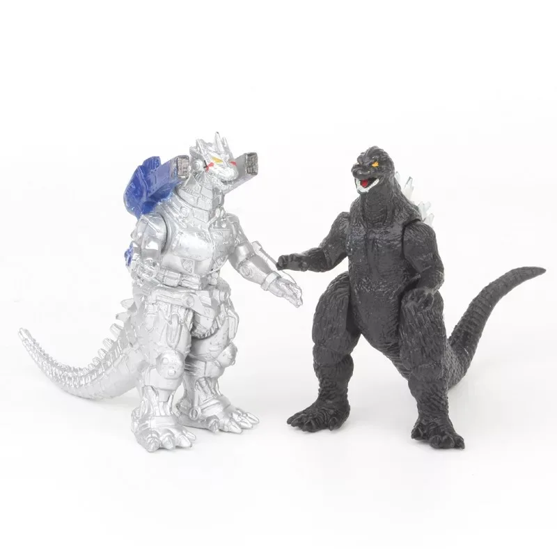 8 шт./компл. BANDAI см Q новая машина Godzilla King Ghidorah динозавры Triceratops ПВХ подарок для