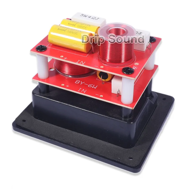 1 шт. Hi Fi 120 Вт 2 сторонний компонентный высоконизкий аудио динамик разделитель