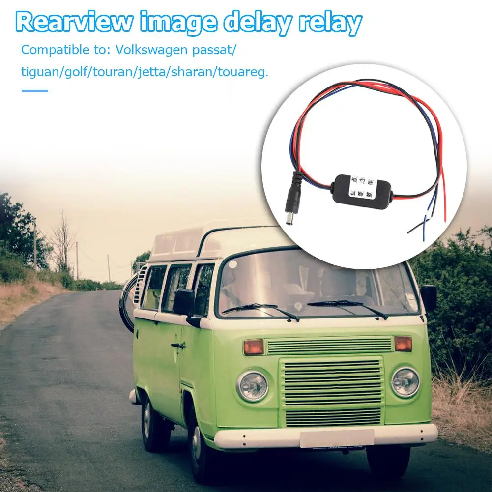 Автомобильная камера заднего вида реле таймера задержки фильтр для Passat Touran