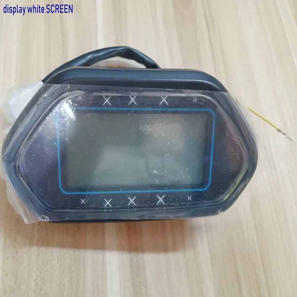 48V60V72V цифровой преобразователь ЖК-дисплея с экранирующая Крышка для электрический скутер велосипед трехколесный мотоцикл горный велосипед ATV Спидометр Одометр