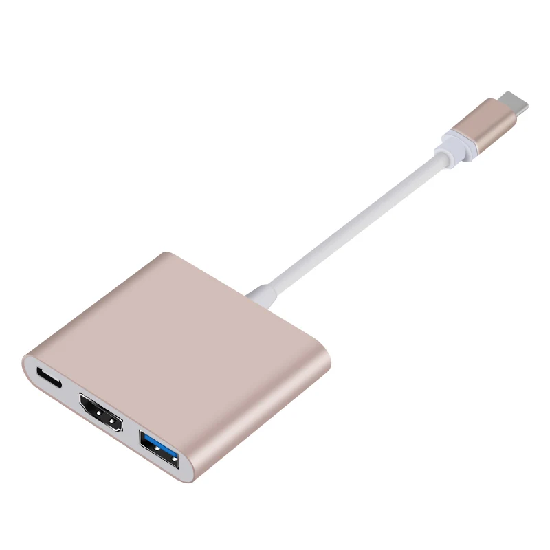 USB Type C к HDMI 3 0 зарядный адаптер конвертер 1 концентратор для MacBook|Кабели HDMI| |