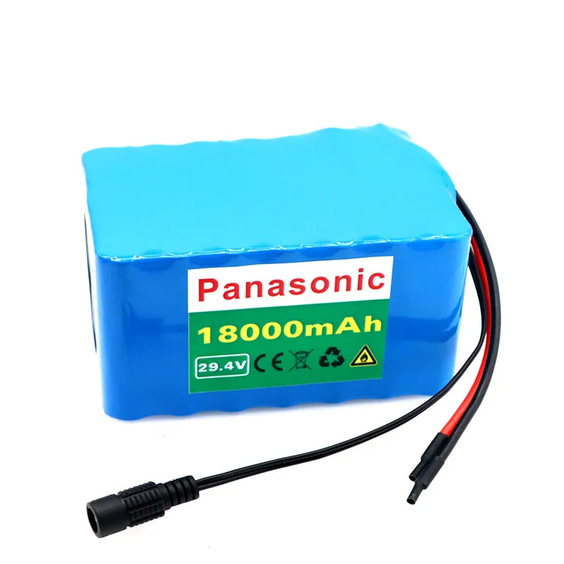 Аккумулятор Panasonic 7S5P 24 В 16Ah 250 Вт 29,4 в 18000 мАч литий-ионный аккумулятор для инвалидных колясок электрического велосипеда+ зарядное устройство 25,2 в