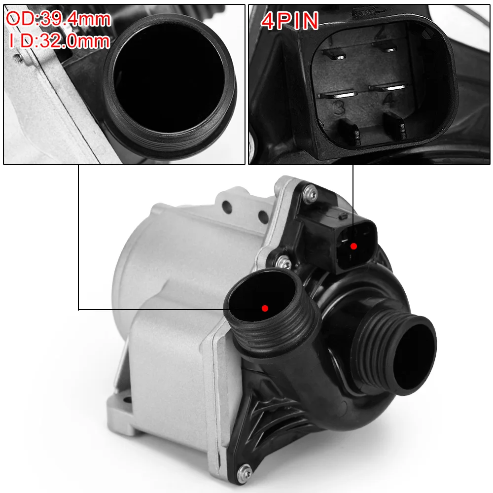 Электрический водяной насос охлаждающей жидкости для N54 или N55 3.0L BMW 535i X5. X1. Z4. X4. X6.