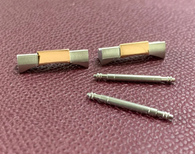 

20mm End Link for Rx with 2 Spring Bars Gold and Rose Gold